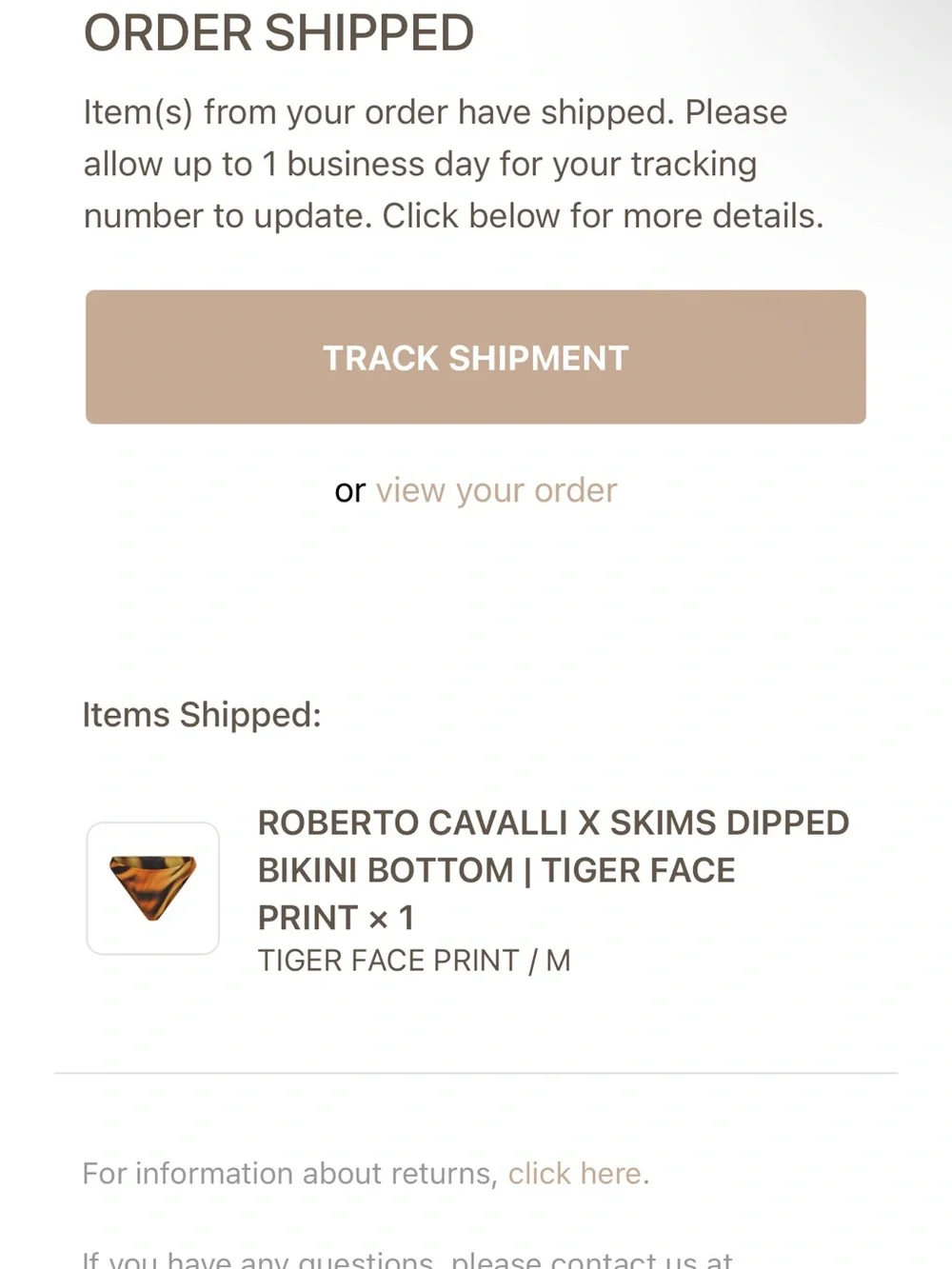 Skims x Roberto Cavalli